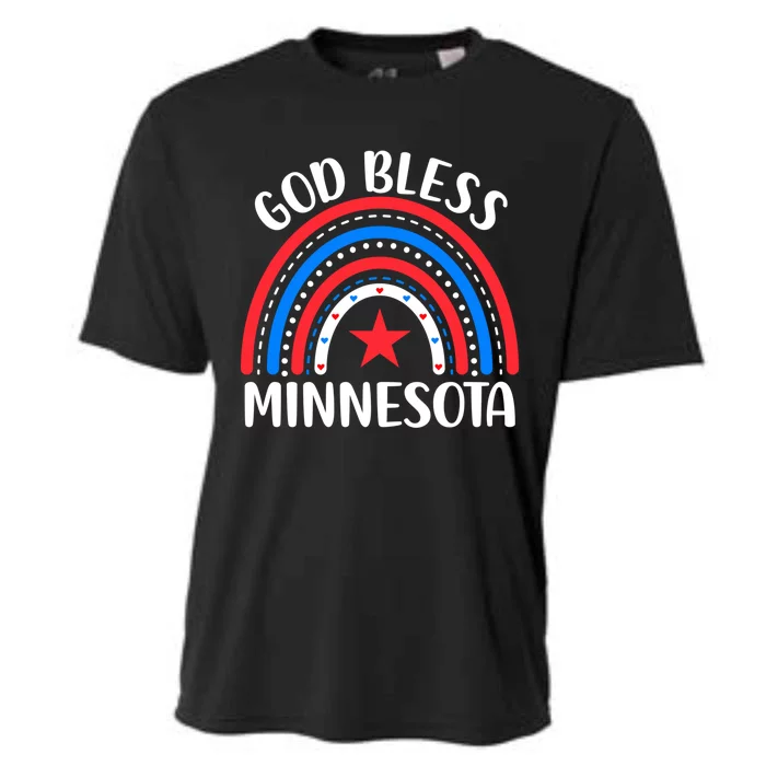 Minnesota Cool Gift I Love Minnesota Usa Great Gift Cooling Performance Crew T-Shirt