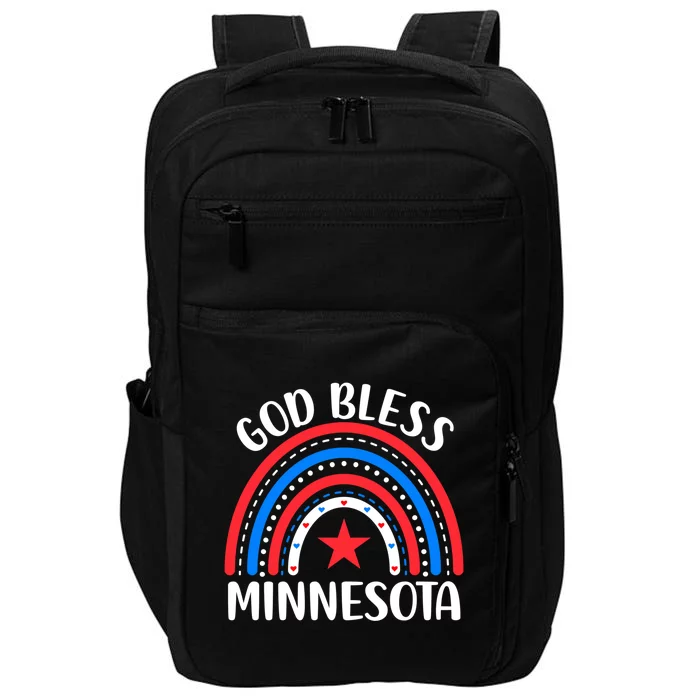 Minnesota Cool Gift I Love Minnesota Usa Great Gift Impact Tech Backpack