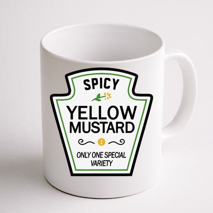 Mustard Condiments Group Halloween Costumes Front & Back Coffee Mug