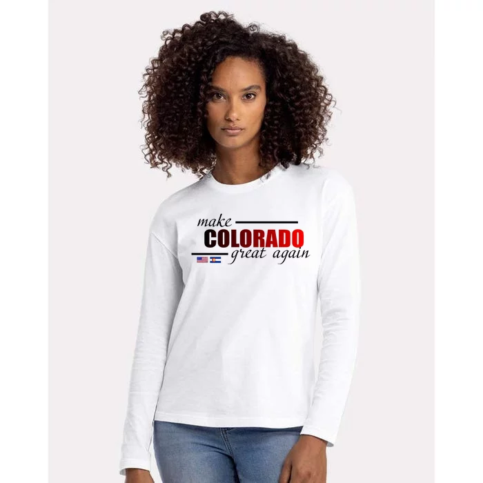 Make Colorado Great Again Womens Cotton Relaxed Long Sleeve T-Shirt