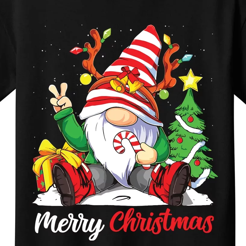 Merry Christmas Gnome Family Christmas Shirts For Women Kids T-Shirt