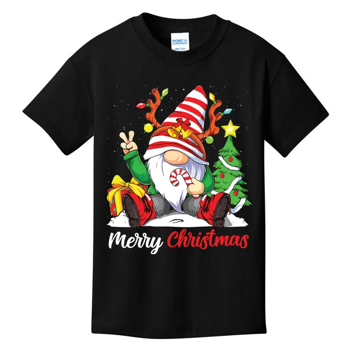 Merry Christmas Gnome Family Christmas Shirts For Women Kids T-Shirt