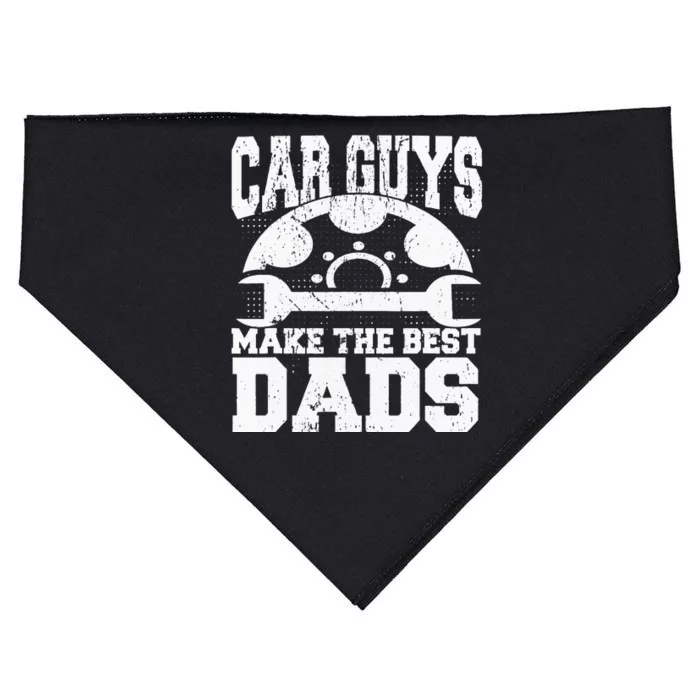 Mechanic Car Guys Make The Best Dads Fathers Day USA-Made Doggie Bandana