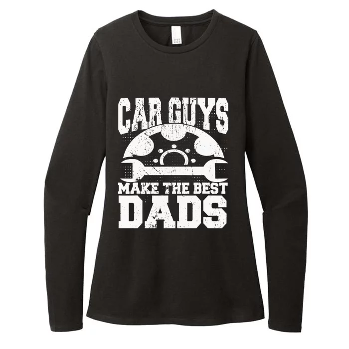 Mechanic Car Guys Make The Best Dads Fathers Day Womens CVC Long Sleeve Shirt