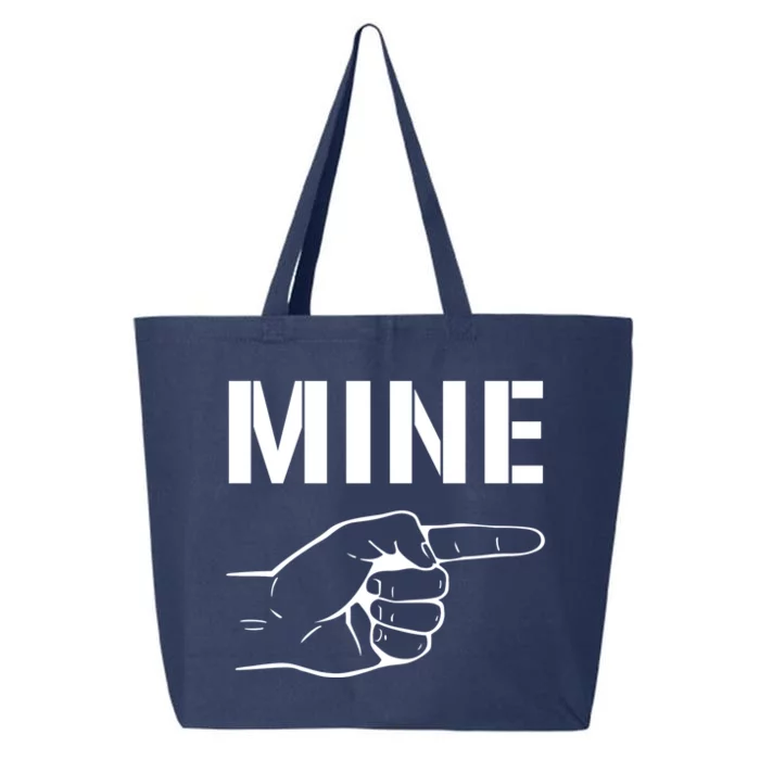 Mine Cool Gift Valentine's Day Gift 25L Jumbo Tote