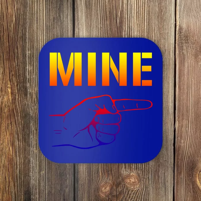 Mine Cool Gift Valentine's Day Meaningful Gift Coaster