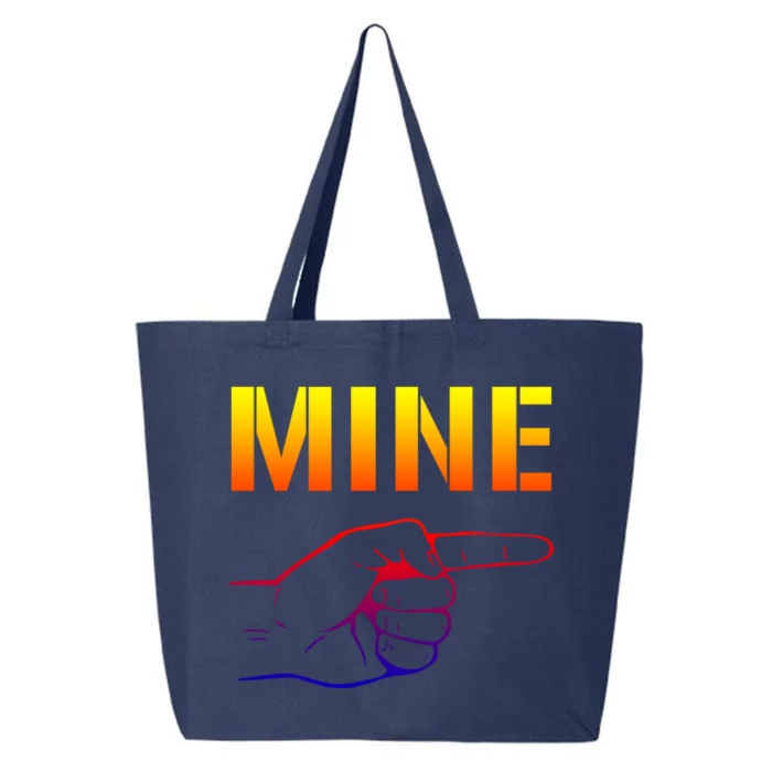 Mine Cool Gift Valentine's Day Meaningful Gift 25L Jumbo Tote