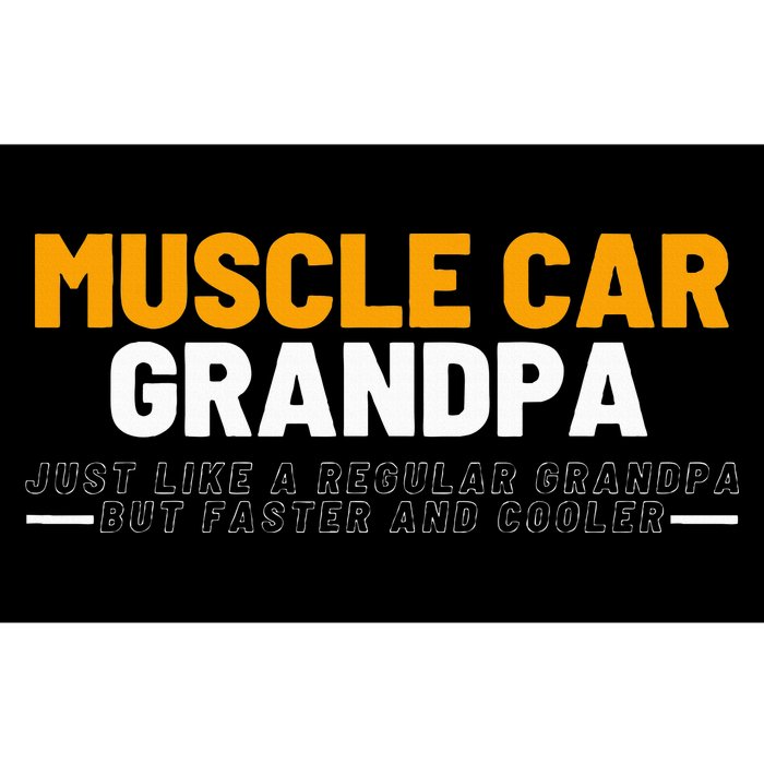 Muscle Car Grandpa For Vintage Car Lovers Bumper Sticker