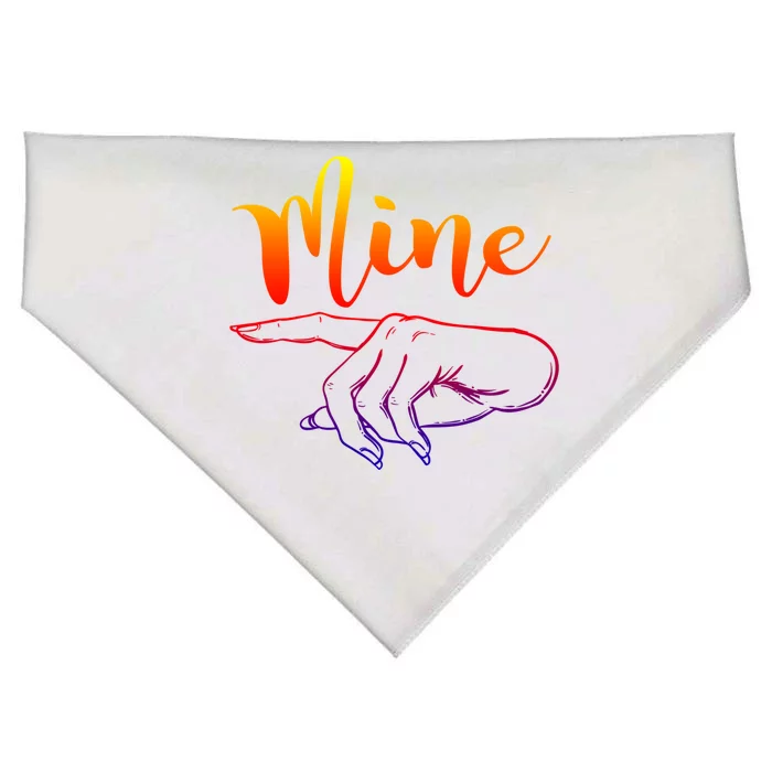 Mine Cute Gift Valentine's Day Gift USA-Made Doggie Bandana