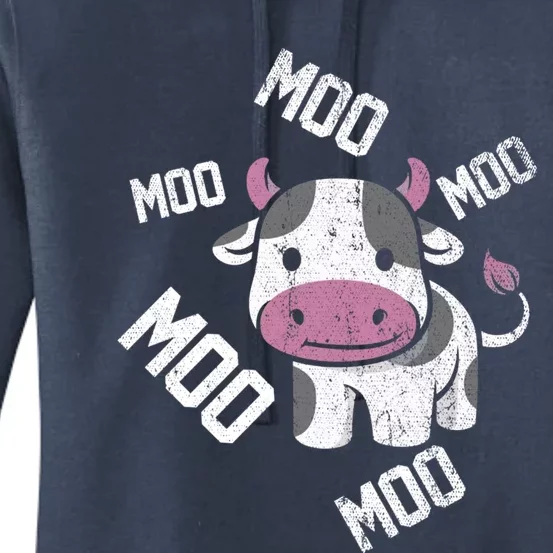 Moo Cow Gift Women's Pullover Hoodie