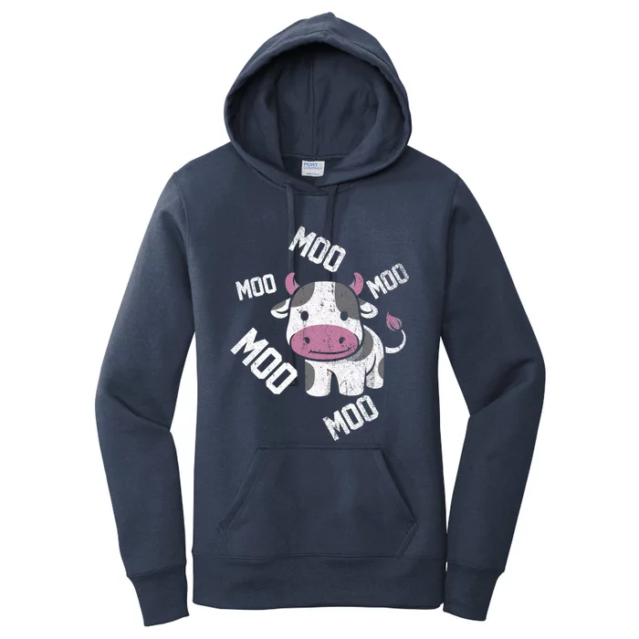 Moo Cow Gift Women's Pullover Hoodie