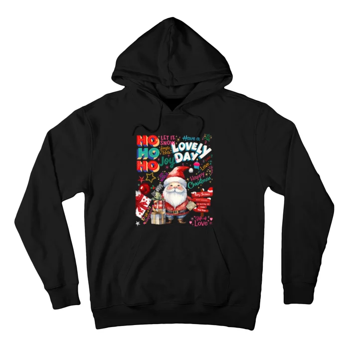 Merry Christmas Gnome Costume Santa Hoodie