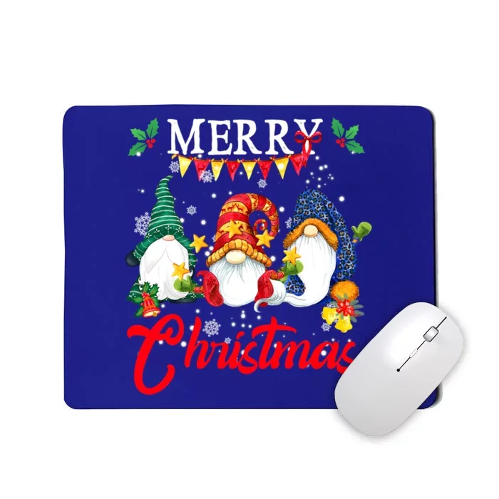 Merry Christmas Gnomies Gnome Family Xmas Great Gift Mousepad