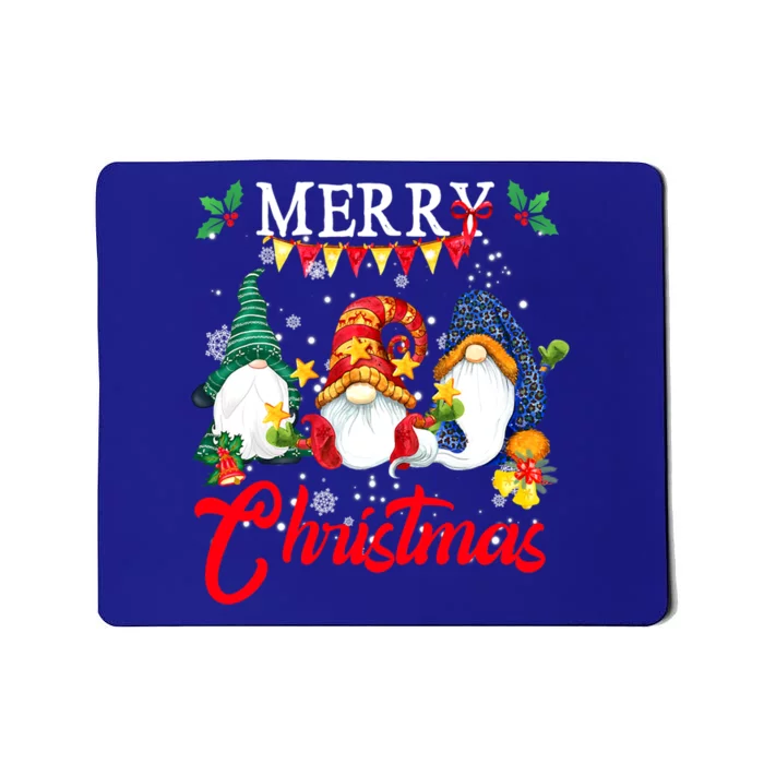 Merry Christmas Gnomies Gnome Family Xmas Great Gift Mousepad