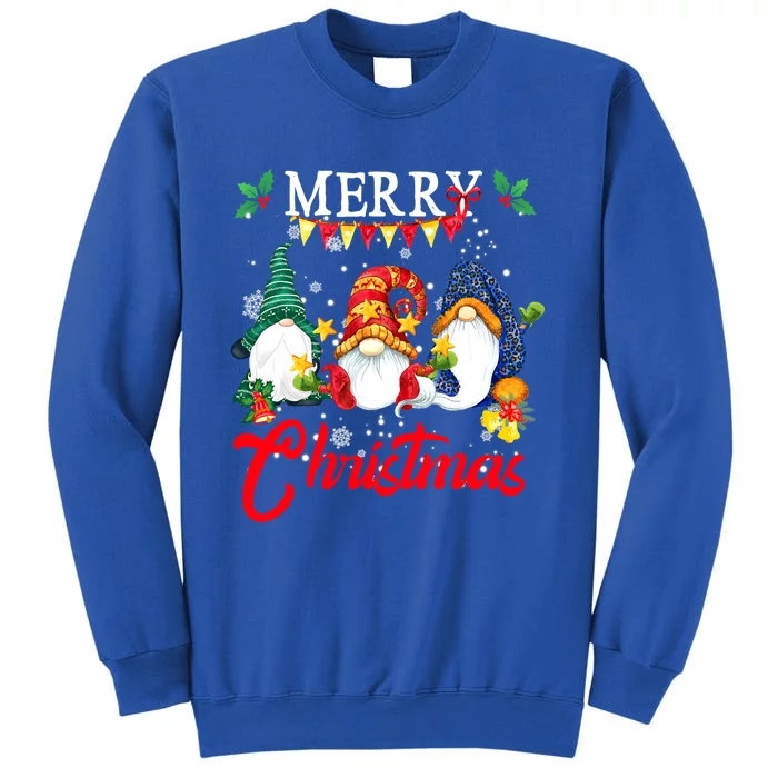 Merry Christmas Gnomies Gnome Family Xmas Great Gift Tall Sweatshirt