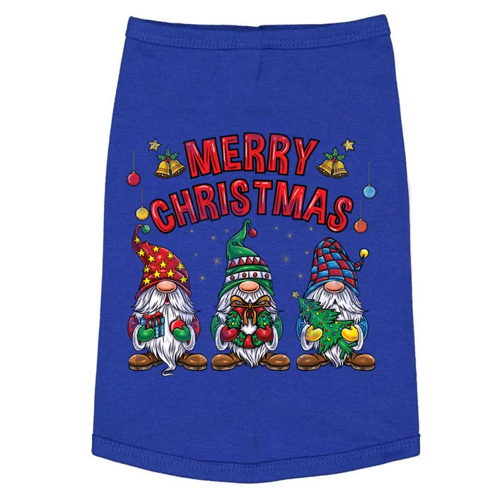 Merry Christmas Gnomies Cool Gift Doggie Tank