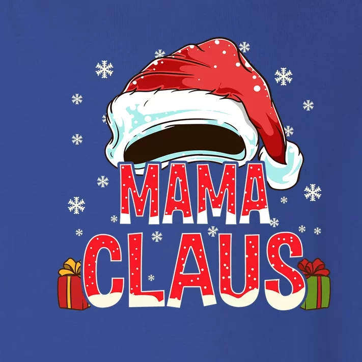 Mama Claus Group Funny Gift Matching Family Christmas Great Gift Toddler Long Sleeve Shirt