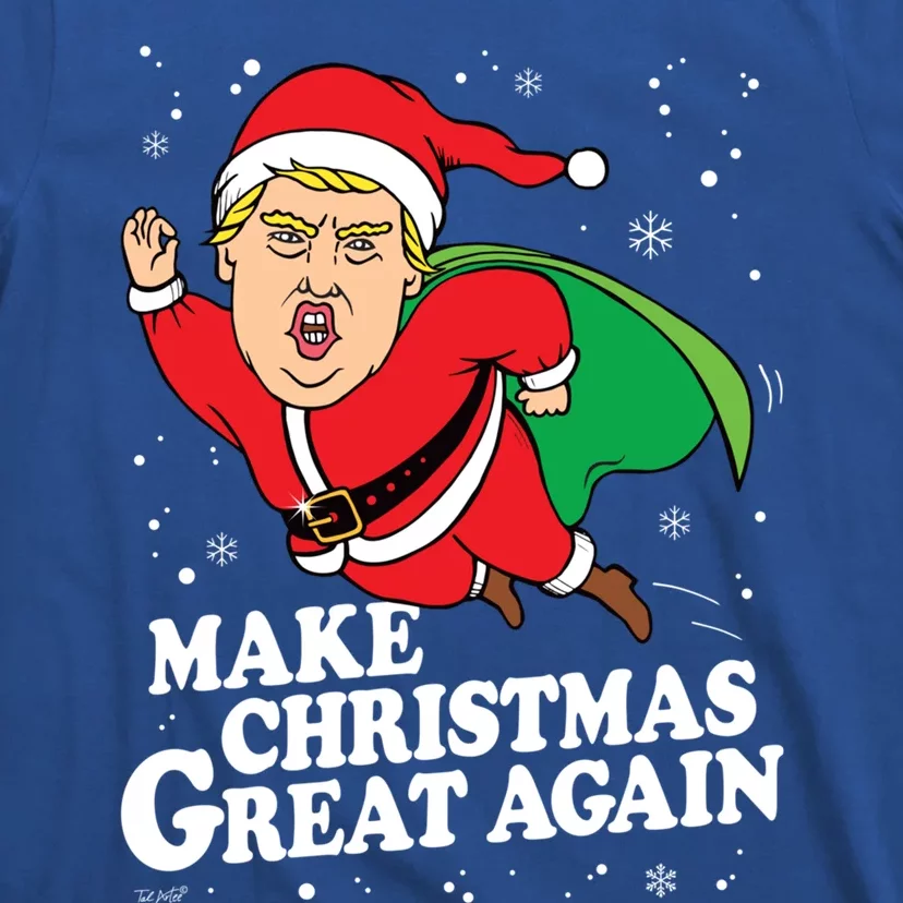 Make Christmas Great Againugly Xmas Donald Trump Parody Funny Gift T-Shirt