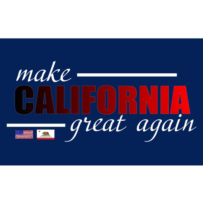 Make California Great Again Bumper Sticker