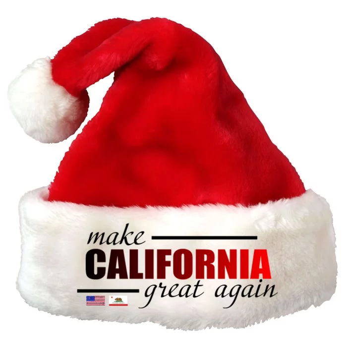 Make California Great Again Premium Christmas Santa Hat