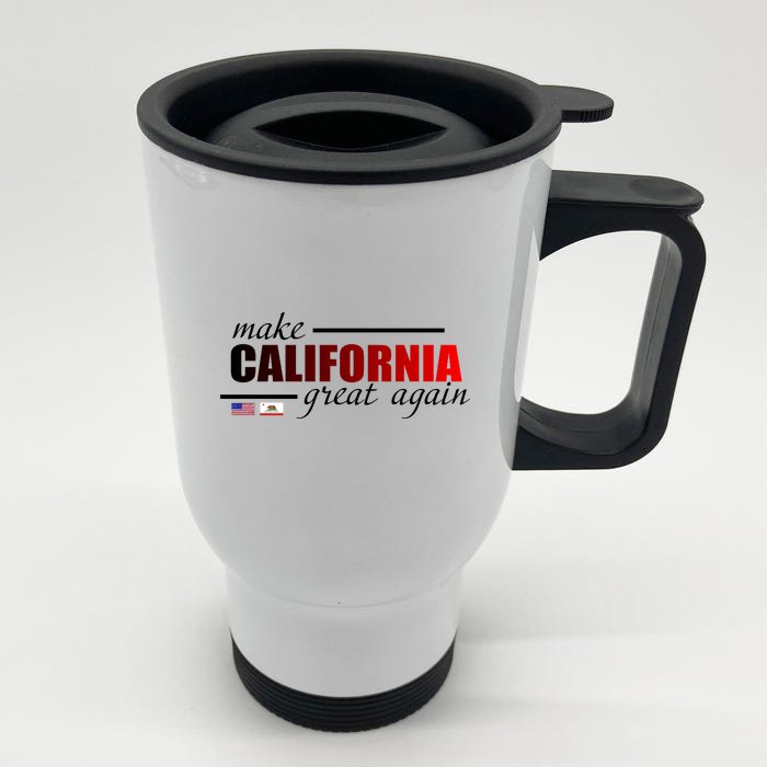 Make California Great Again Stainless Steel Travel Mug