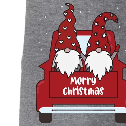 Merry Christmas Gnome Holiday Cute Doggie 3-End Fleece Hoodie