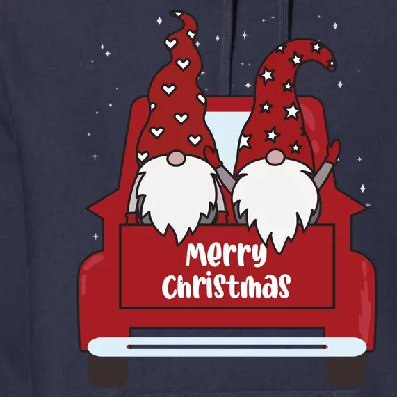 Merry Christmas Gnome Holiday Cute Premium Hoodie