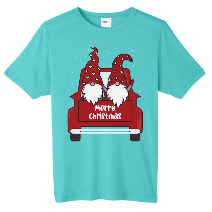 Merry Christmas Gnome Holiday Cute ChromaSoft Performance T-Shirt