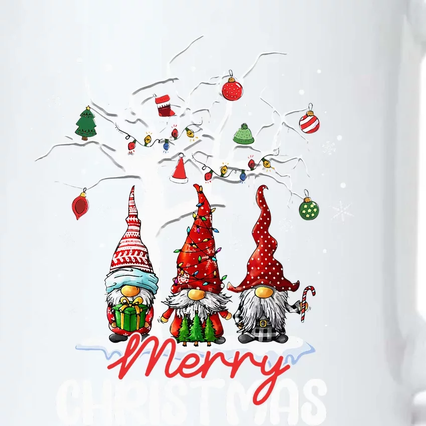 Merry Christmas Gnomes Xmas Family Black Color Changing Mug