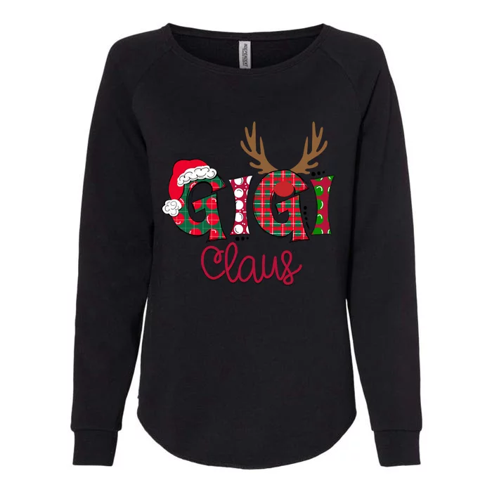 Merry Christmas Gigi Claus Womens California Wash Sweatshirt