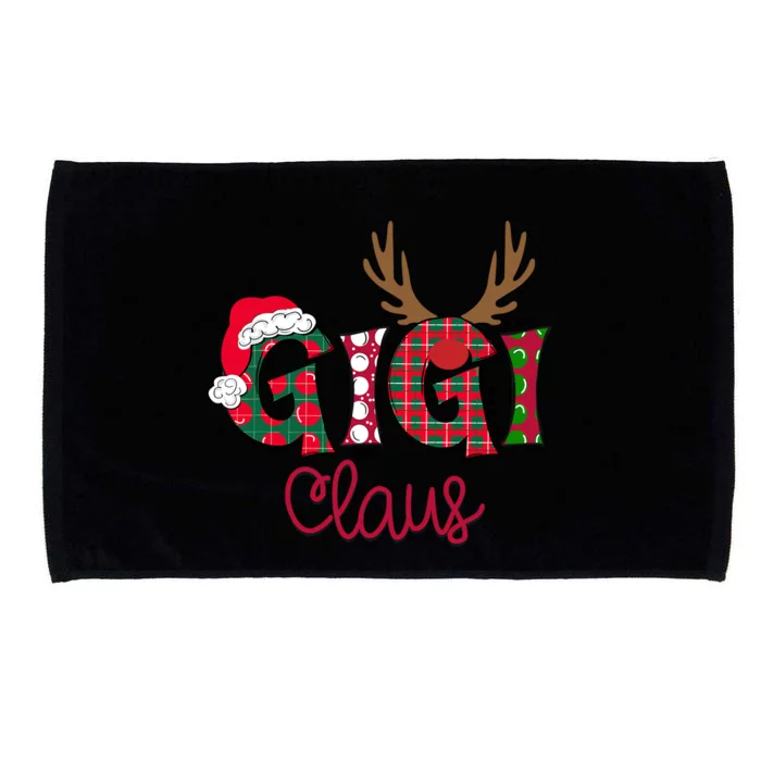 Merry Christmas Gigi Claus Microfiber Hand Towel