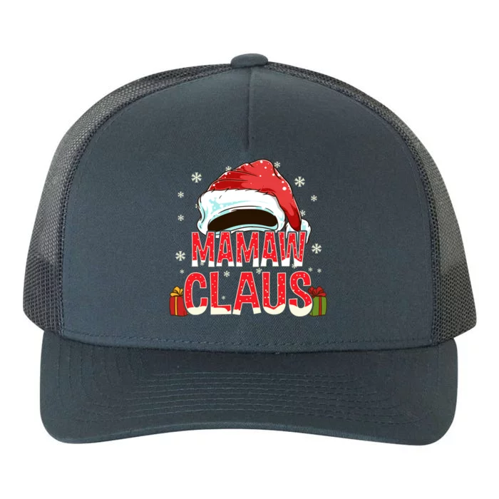 Mamaw Claus Group Funny Gift Matching Family Christmas Gift Yupoong Adult 5-Panel Trucker Hat