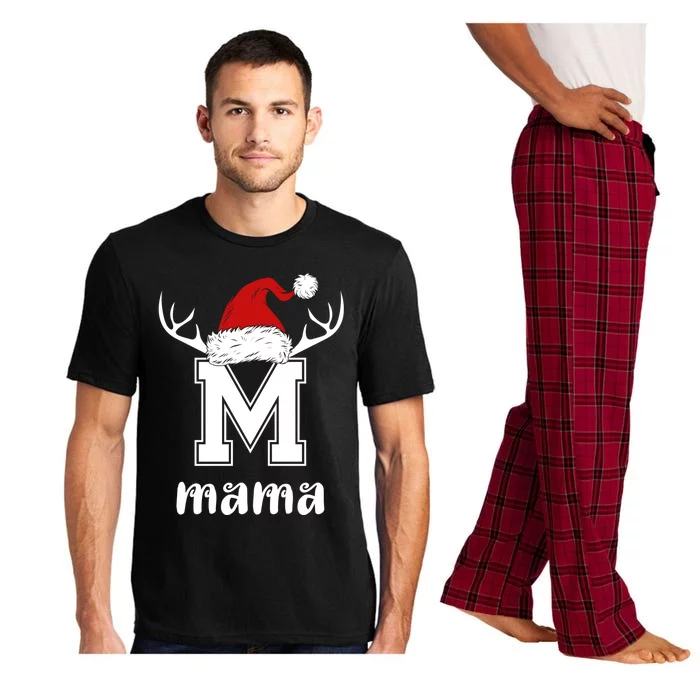 Mama Christmas Gift Mama Xmas Santa Matching Group Gift Pajama Set