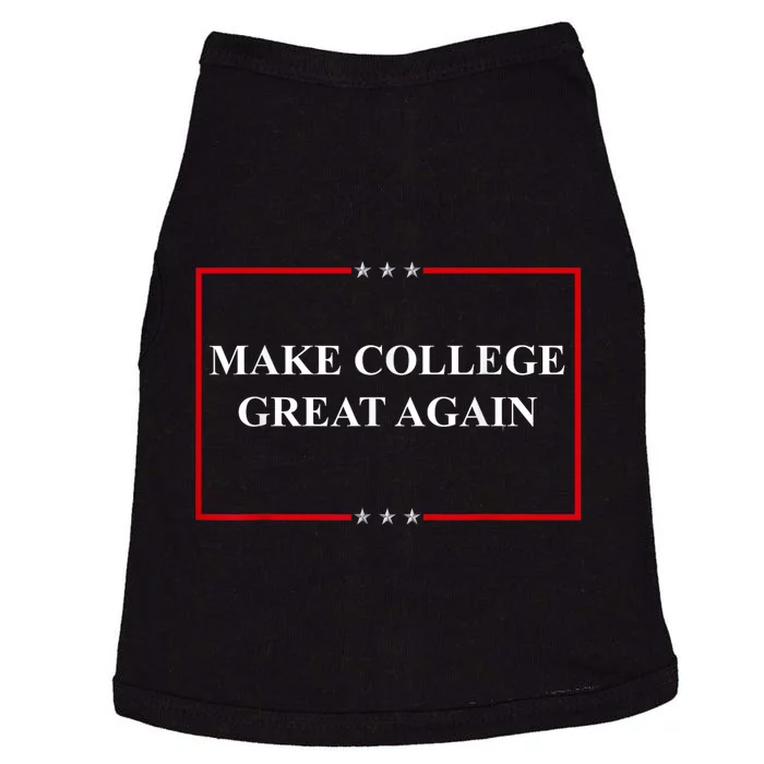 Make College Great Again Doggie Tank