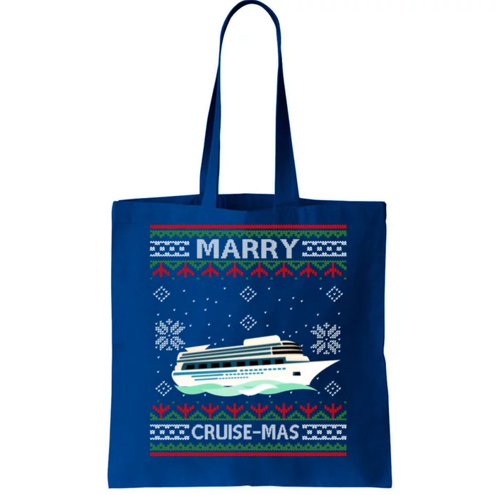 Merry Cruisecool Giftmas Funny Christmas Cruise Ship Vacation Funny Gift Cute Gi Tote Bag