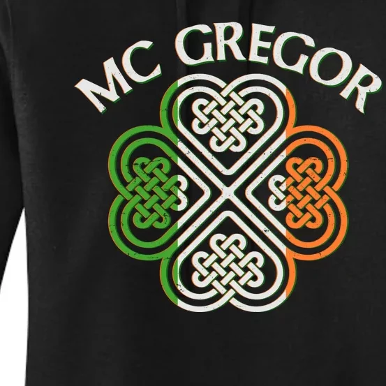 McGregor Irish Flag Celtic Knot Women's Pullover Hoodie