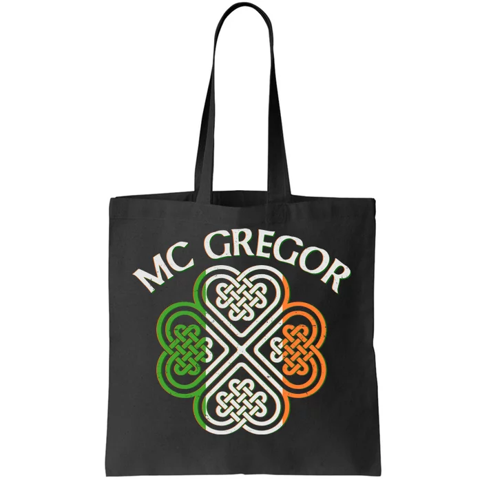 McGregor Irish Flag Celtic Knot Tote Bag