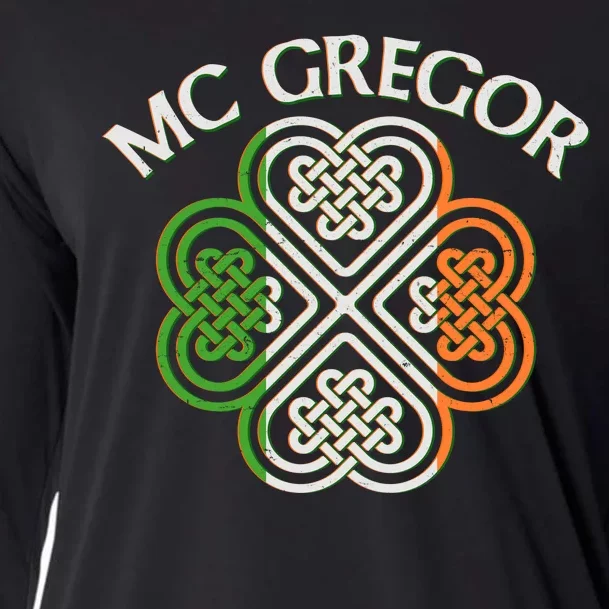 McGregor Irish Flag Celtic Knot Cooling Performance Long Sleeve Crew