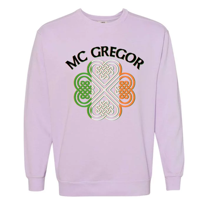 McGregor Irish Flag Celtic Knot Garment-Dyed Sweatshirt