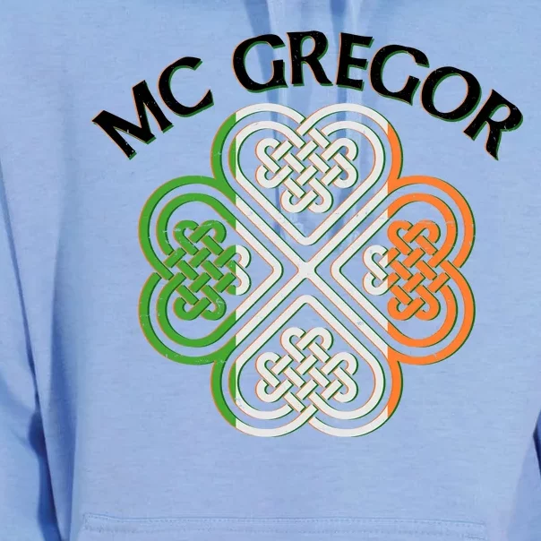 McGregor Irish Flag Celtic Knot Unisex Surf Hoodie