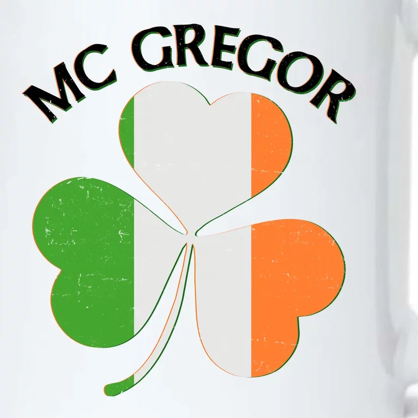 McGregor Irish Flag Clover Black Color Changing Mug