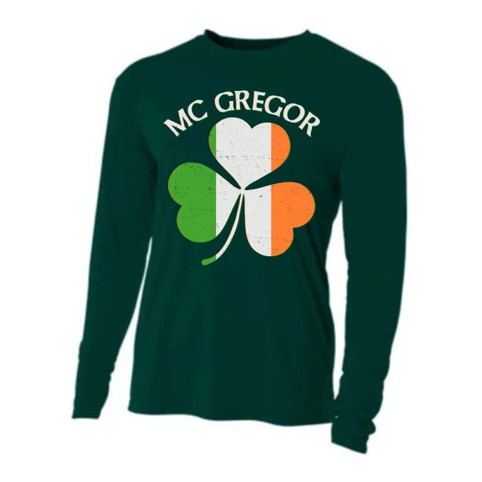 McGregor Irish Flag Clover Cooling Performance Long Sleeve Crew