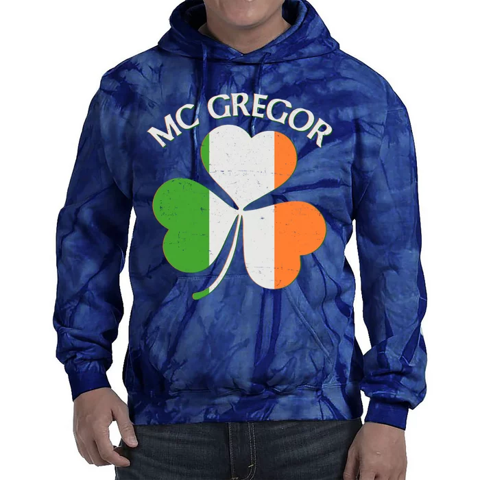 McGregor Irish Flag Clover Tie Dye Hoodie