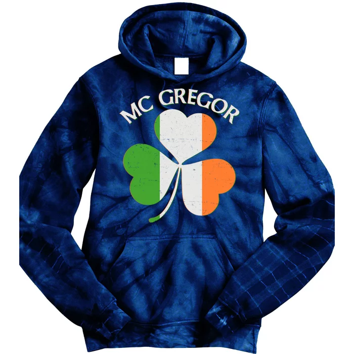 McGregor Irish Flag Clover Tie Dye Hoodie