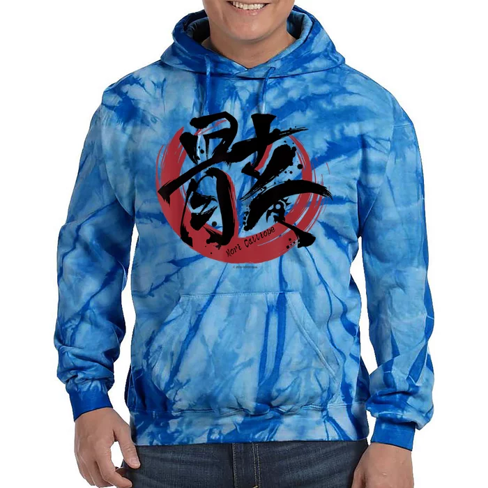 Mori Calliope Hololive Kanji Tie Dye Hoodie