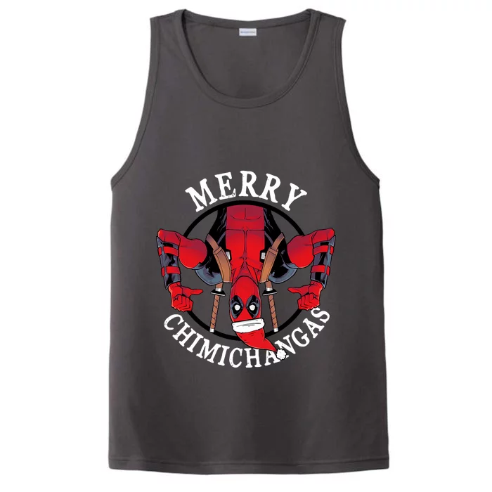 Merry Chimichangas Hanging Christmas Performance Tank