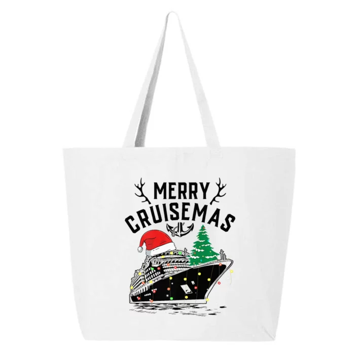 Merry Cruisemas Hilarious Family Cruise Ship Celebration 25L Jumbo Tote