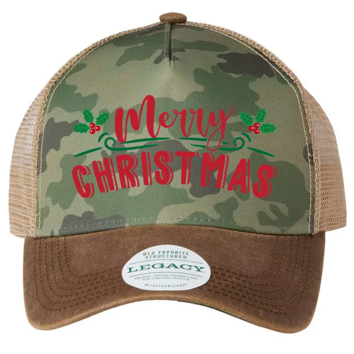 Merry Christmas Holiday Gift Legacy Tie Dye Trucker Hat