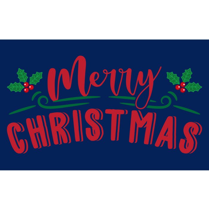 Merry Christmas Holiday Gift Bumper Sticker