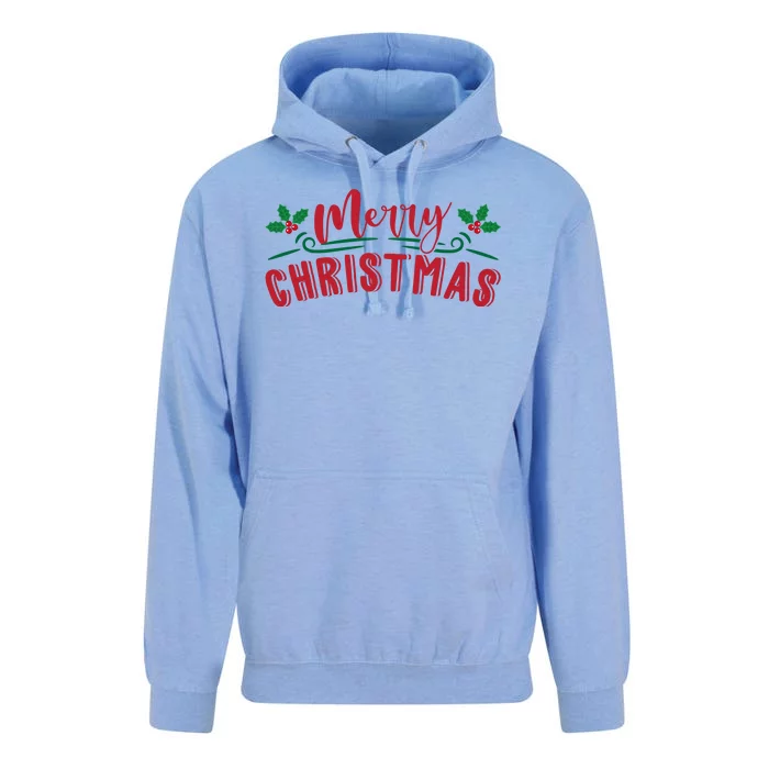 Merry Christmas Holiday Gift Unisex Surf Hoodie